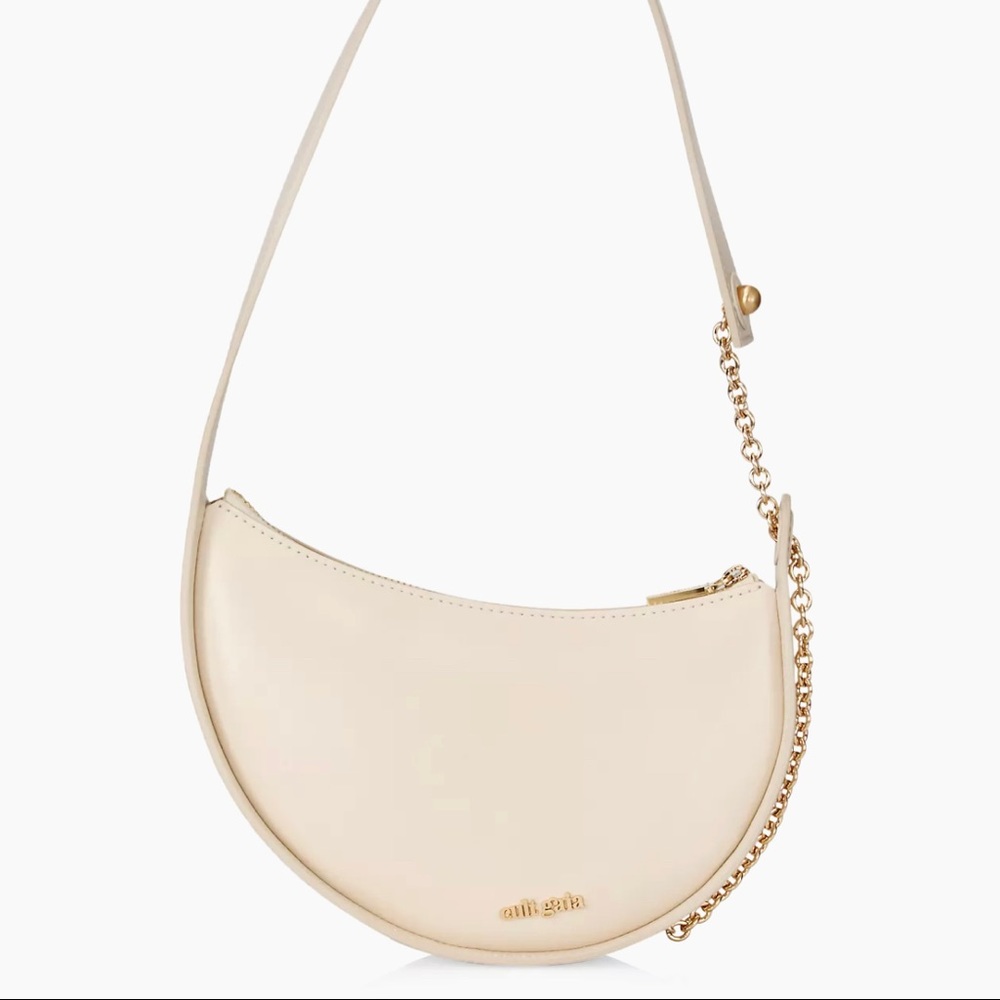 Cult Gaia Nadia Half-Moon Shoulder Bag
